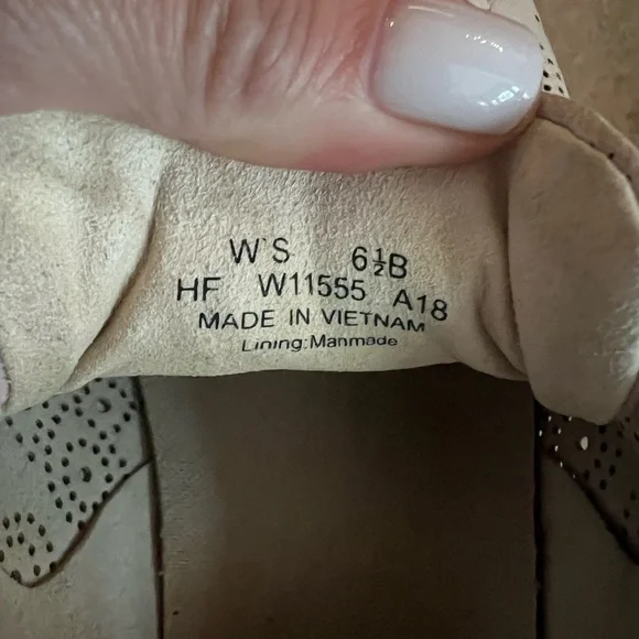 Cole Haan Pink Perforated Sneakers - Picture 3 of 3